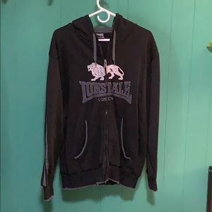 Men’s Lonsdale zip up sweatshirt